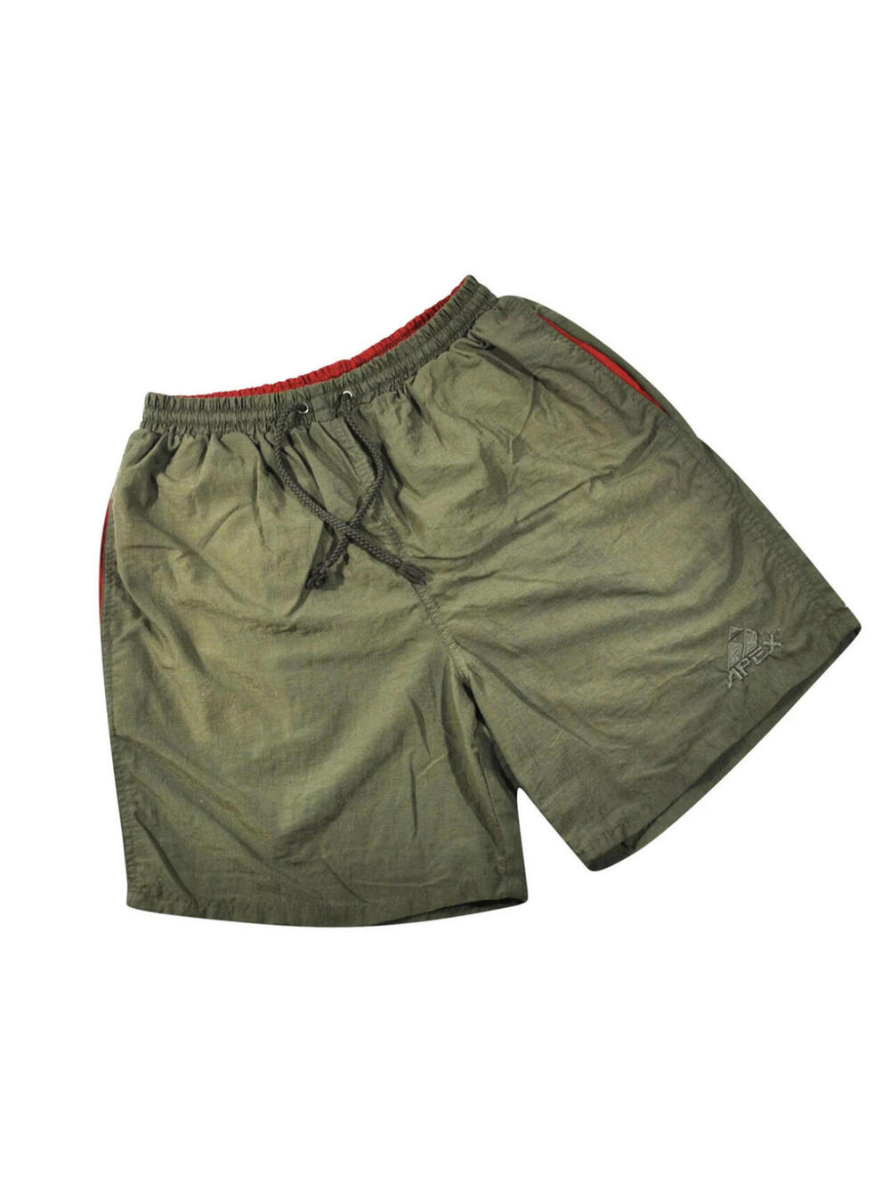 Vintage Apex 90s Swim Green Sports Mens Swimsuit Size Medium (33-34)